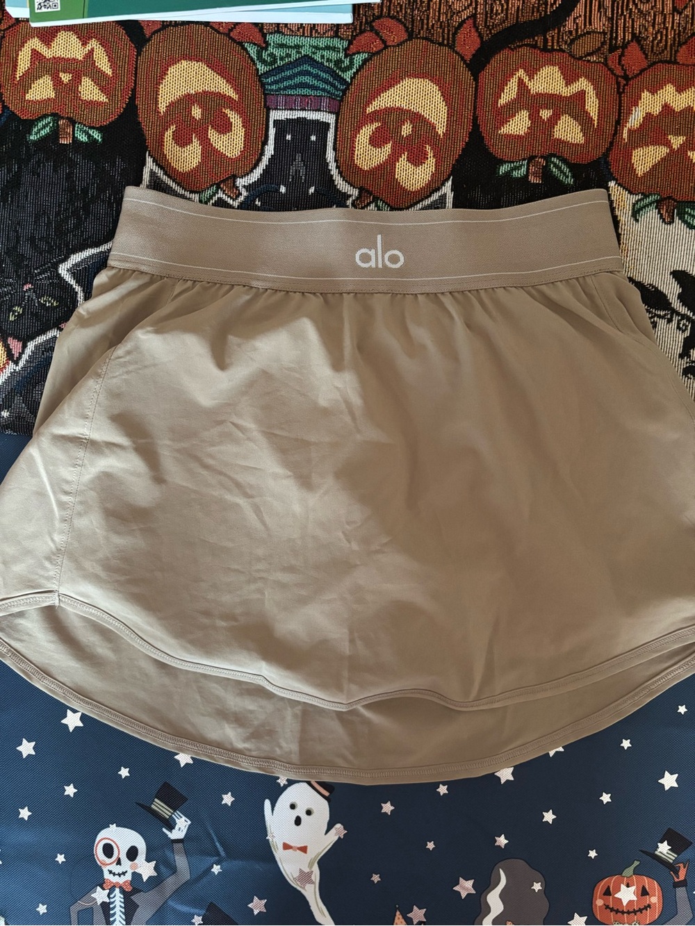 ALO Yoga Match Point Skirt, XS, Gravel